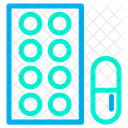Medicaments Pilules Bande De Pilules Icône
