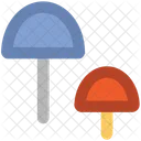 Pilz Auster Pilze Symbol