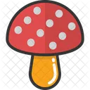 Pilz Auster Pilze Symbol