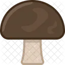 Pilz Wald Essen Symbol