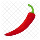 Piment Rouge Legume Bio Icon