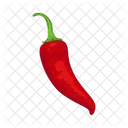 Piment Rouge Legume Bio Icon