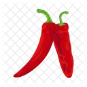 Piment Rouge Legume Bio Icon