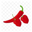 Piment Rouge Legume Bio Icon