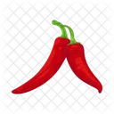 Piment Rouge Legume Bio Icon