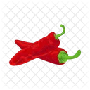 Piment Rouge Legume Bio Icon