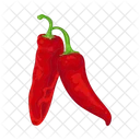 Piment Rouge Legume Bio Icon