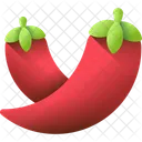 Pimenta Comida Vegetal Ícone