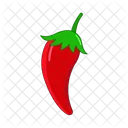 Mexico Pimenta Personagem Ícone