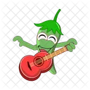 Mexico Pimenta Personagem Ícone