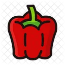 Pimiento Vegetal Organico Icono