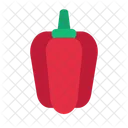 Pimiento Rojo Pimienta Fresco Icono