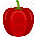 Pimiento rojo  Icono