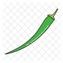 Pimiento verde  Icono