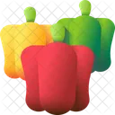 Pimientos Comida Verduras Icono