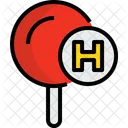 Pin Hotel Map Icon
