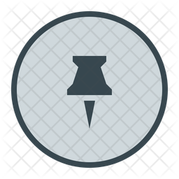 Pin Icon Of Rounded Style Available In Svg Png Eps Ai Icon Fonts