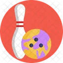 Bowling Pin Skittle Icon