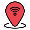Pin Location Internet Of Things Icon
