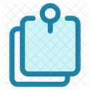 Pin Sticky Notes Post It Icon
