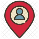 Pin Search Finding Icon
