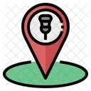 Pin Map Point Map Location Icon