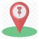Pin Map Point Map Location Icon