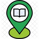 Pin Book Library Icon