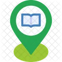 Pin Book Library Icon