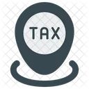 Pin Location Tax Icon