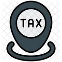 Pin Location Tax Icon