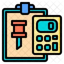 Pin Accounting Report  Icon