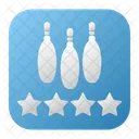 Pin bowling rating  Icon