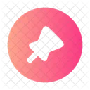 Pin Circle Icon