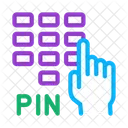 Eingabe PIN Code Icon