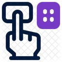 Pin Code Code Number Icon