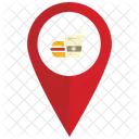 Pin De Ubicacion De Restaurante Pin De Mapa Pin De Restaurante Icono