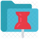 Pin Folder  Icon