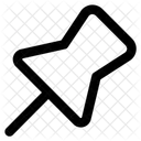 Interface Edit Pin Pin Push Thumbtack Icon