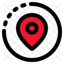 Pin Location Map Icon