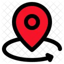 Pin Location Map Icon