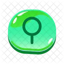 Button Pin Push Icon