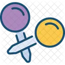 Pin Pointer Needle Icône