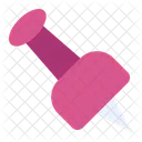 Pin Push Thumbtack Icon