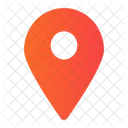 Fijar Localizar Marcador Icono