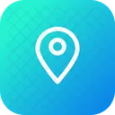 Fijar Localizar Marcador Icono