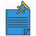 Pin Note Note Notes Icon