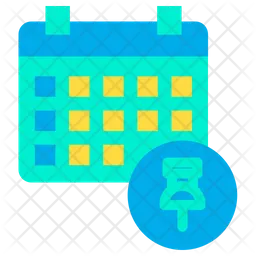 Pin Schedule  Icon