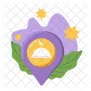 Pin-Standort-Moschee  Icon