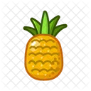 Pina Frutas Fruite Icono